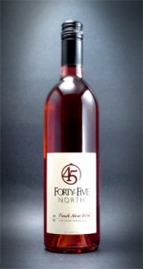 Forty-Five North's 2008 Pinot Noir Rose