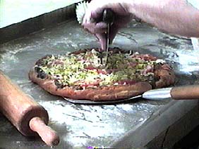 Mmmmmmm...Black bean Pizza!