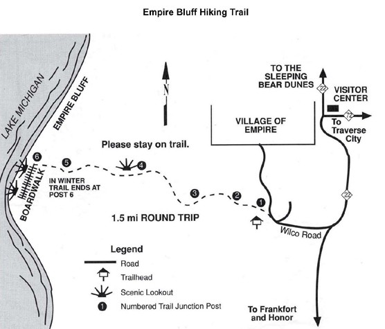 Empire Bluff Trail