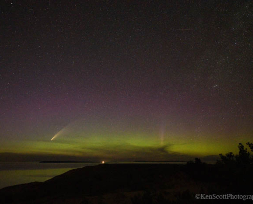 Comet Neowise by Ken Scott Photography