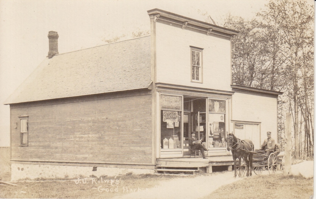 J.J. Kilwy's store in Good Harbor taken in 1909