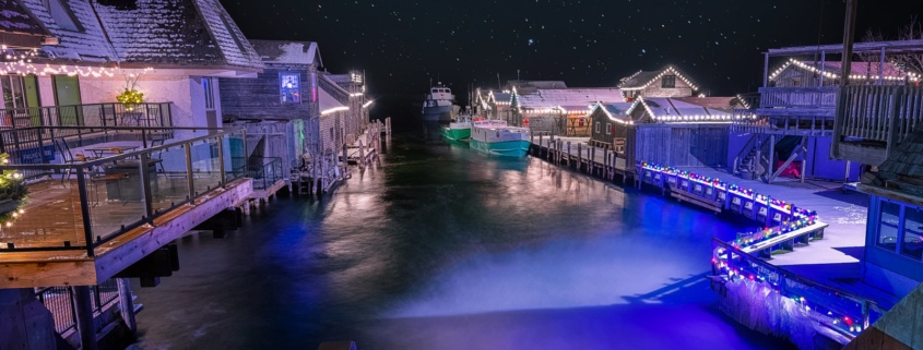 Christmas at Fishtown by Michigan Nut Photography