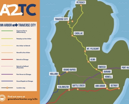 Ann Arbor to Traverse City Railroad Line