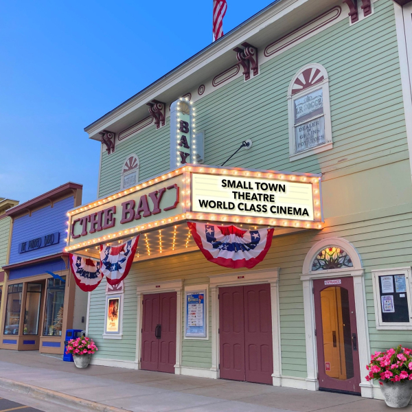 The Bay Theatre in Suttons Bay Michigan