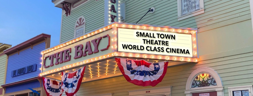 The Bay Theatre in Suttons Bay Michigan
