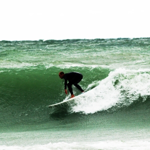 Surfing, Leelanau Style by Andrew McFarlane