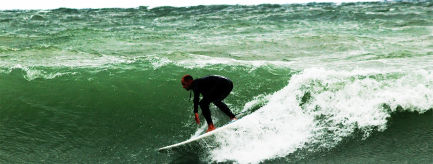 Surfing, Leelanau Style by Andrew McFarlane