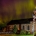 Aurora over Holy Rosary Catholic Church. by Watermark Photography